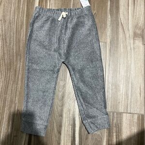 Carters Gray Kids velour pants